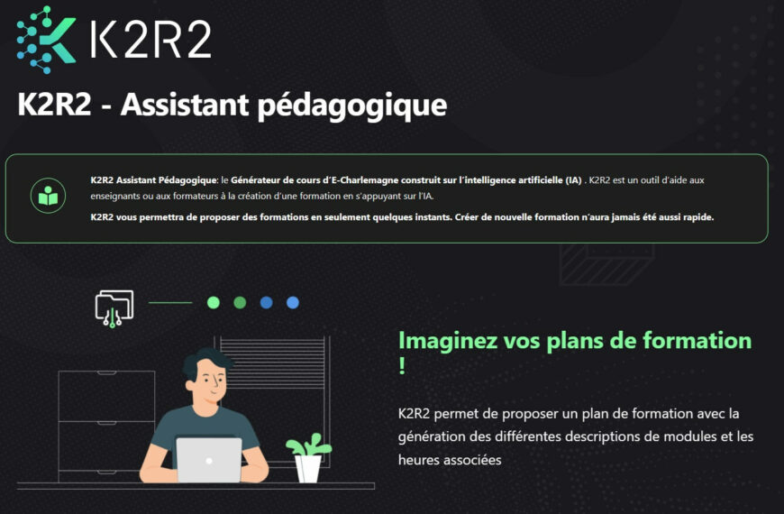 K2R2 Assistant pédagogique