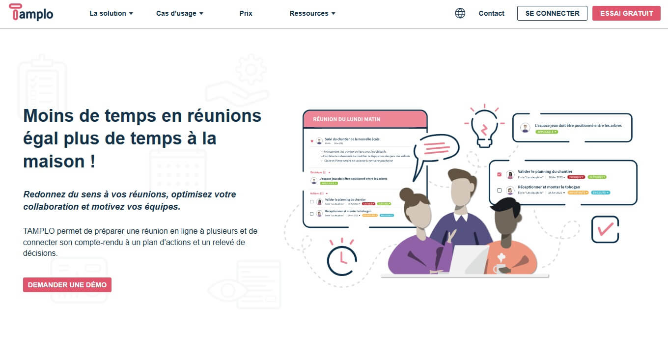 Avis Tamplo : les fonctionnalités, prix et alternatives (françaises)